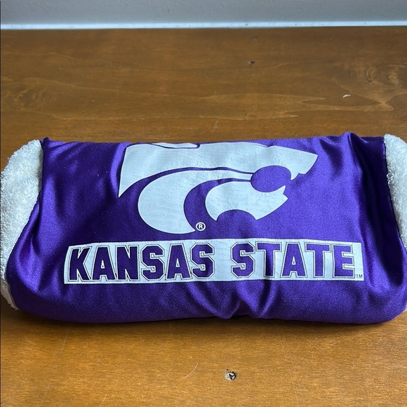 Kansas State Purple bean filled Pillow - Picture 2 of 7